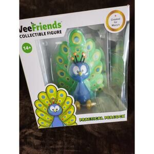 VeeFriends Practical Peacock Collectible Figure, New